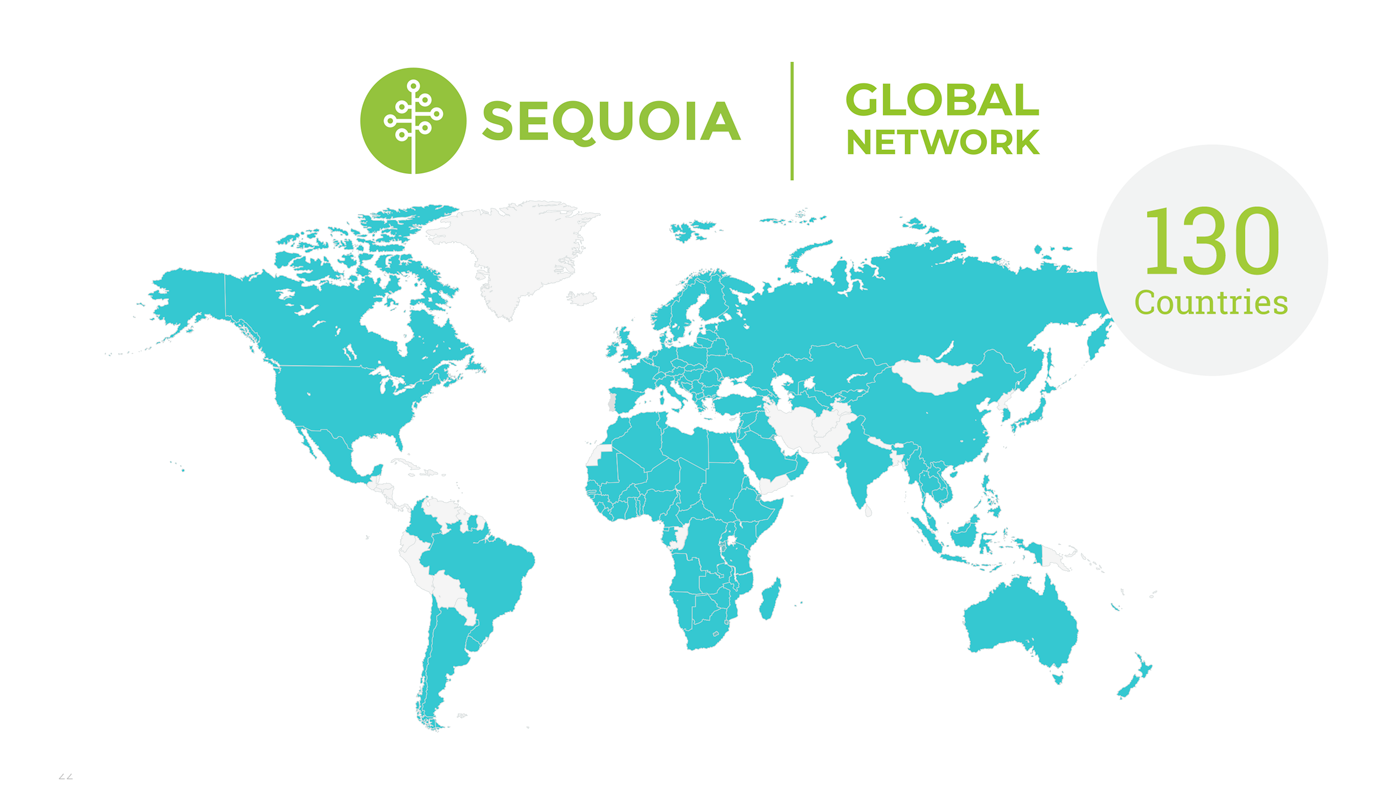 Sequoia Global Network Map