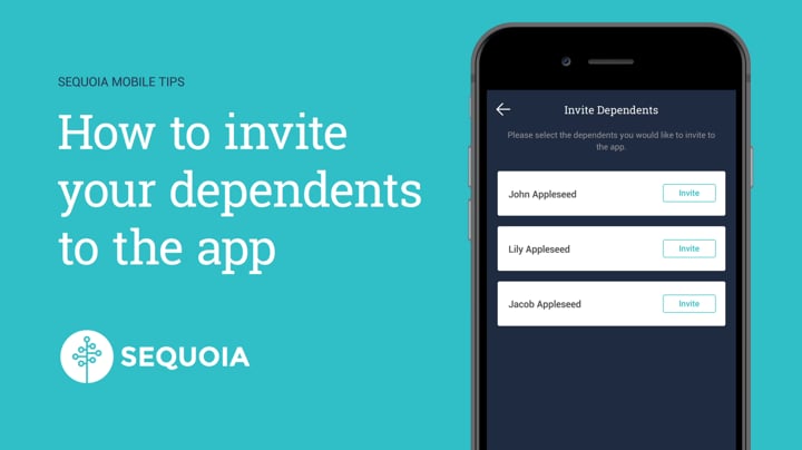 How to invite dependents