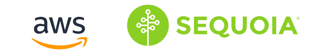 AWS x Sequoia logo