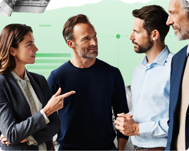 investor-solutions-capabilities sequoia advisors conversing with investors